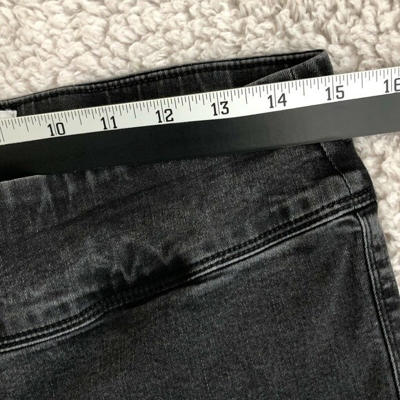 MANGO MNG Pull-On Skinny SLIM Shaping Jeans Black Size 10 Petite - Picture 7 of 9